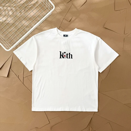 KITH x Peanuts Joe Cool Serif Tee キス x ピーナッツ ジョークール セリフ Tシャツ