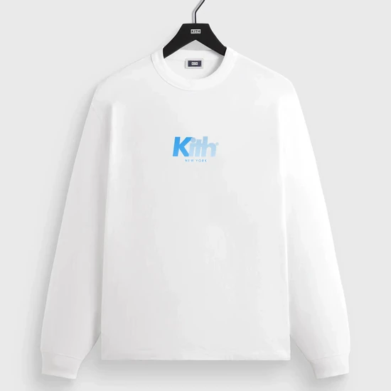 KITH Long-Sleeve T-Shirt White キス ロングスリーブ Tシャツ ホワイト