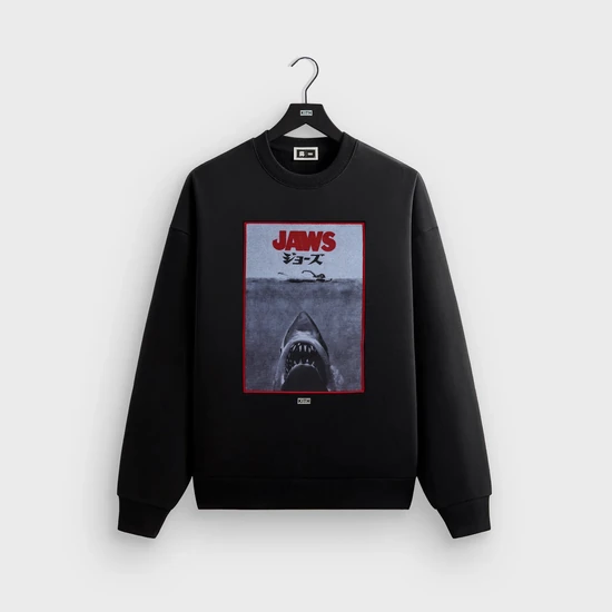KITH x Jaws Japanese Poster Nelson Crewneck キス x ジョーズ ジャパニーズ ポスター クルーネック
