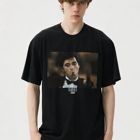 Kith For Scarface Montana Power Tee Black キス x スカーフェイス モンタナ パワー Tシャツ ブラック
