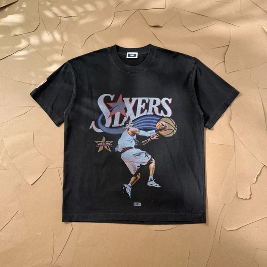 KITH x NBA Philadelphia 76ers Allen Iverson T-Shirt キス x NBA フィラデルフィア 76ers アレン アイバーソン Tシャツ