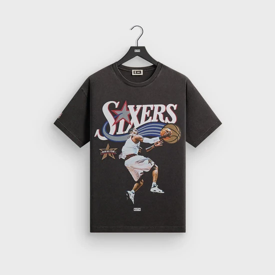 KITH x NBA Philadelphia 76ers Allen Iverson T-Shirt キス x NBA フィラデルフィア 76ers アレン・アイバーソン Tシャツ