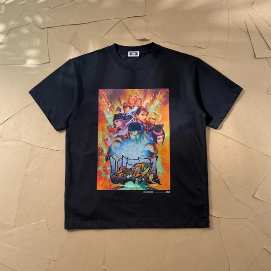 KITH x Capcom Street Fighter IV Ultra Vintage Tee Black キス x カプコン ストリートファイター IV ウルトラ ビンテージ Tシャツ ブラック