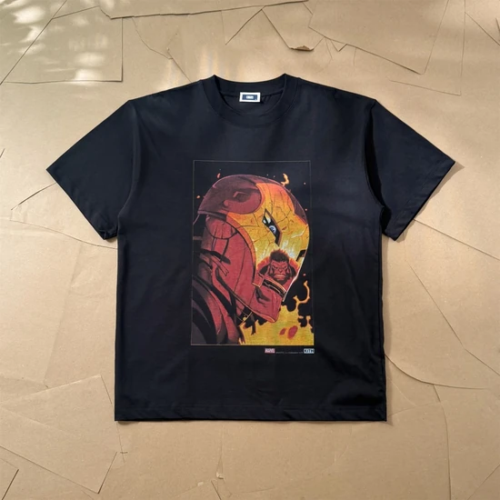 KITH x Marvel Red Hulk Vintage Tee Black キス x マーベル レッド ハルク ビンテージ Tシャツ ブラック