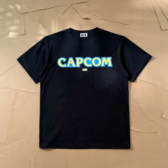 KITH x Capcom Vintage Logo Tee Black キス x カプコン ヴィンテージ ロゴ Tシャツ ブラック