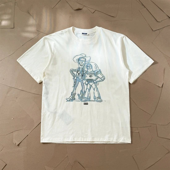 KITH x Disney Pixar Toy Story Sketch Vintage Tee キス x ディズニー ピクサー トイ ストーリー スケッチ ビンテージ Tシャツ
