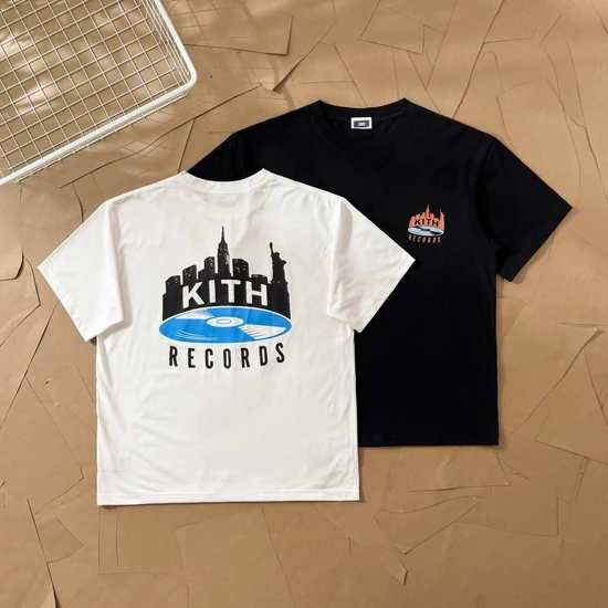 KITH Records Vintage Tee White キス レコーズ ビンテージ Tシャツ ホワイト