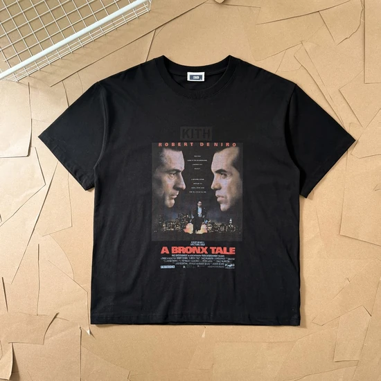 KITH x A Bronx Tale American Poster Vintage Tee Black キス x ア ブロンクス テール アメリカン ポスター ビンテージ Tシャツ ブラック