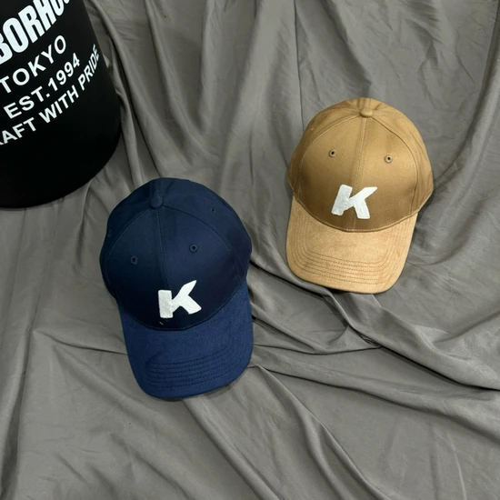 KITH Crochet K Two Tone Suede Aaron Cap キス クロシェ K ツートーン スエード キャップ
