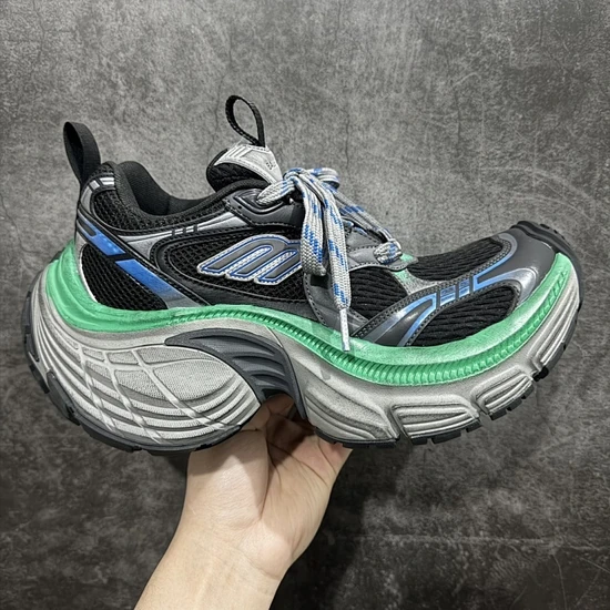 BALENCIAGA 10XL Sneaker Black/Grey/Blue/Green バレンシアガ 10XL スニーカー ブラック/グレー/ブルー/グリーン