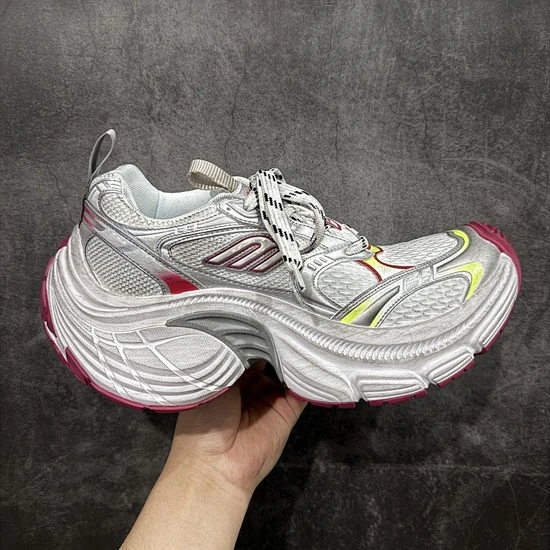 BALENCIAGA 10XL Sneaker White/Red/Yellow バレンシアガ 10XL スニーカー ホワイト/レッド/イエロー