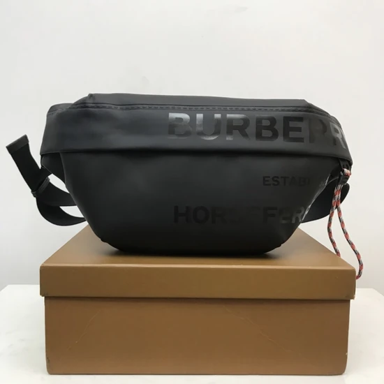 Burberry Sonny Horseferry Print Waist Bag Black 80365551 バーバリー ソニー ホースフェリー プリント ウエストバッグ ブラック