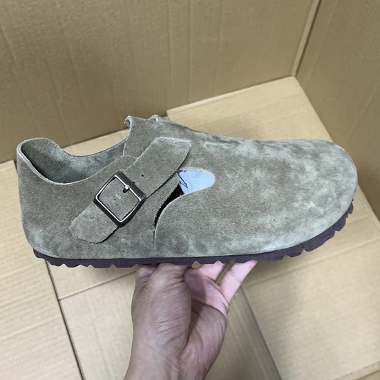 BIRKENSTOCK London Suede Clog Stone ビルケンシュトック ロンドン スウェード クロッグ ストーン