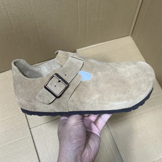 BIRKENSTOCK London Suede Clog Taupe ビルケンシュトック ロンドン スウェード クロッグ タウペ