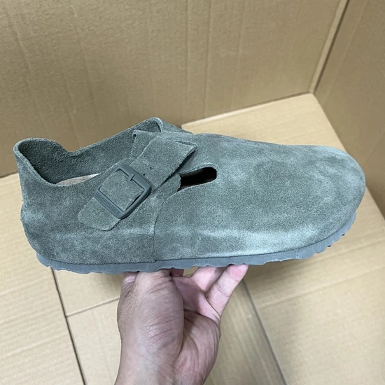 BIRKENSTOCK London Suede Clog Green ビルケンシュトック ロンドン スウェード クロッグ グリーン