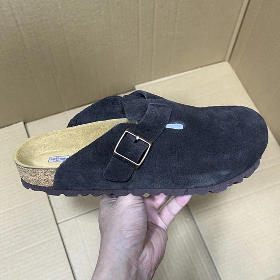 BIRKENSTOCK Boston Suede Clog Black ビルケンシュトック ボストン スウェード クロッグ ブラック