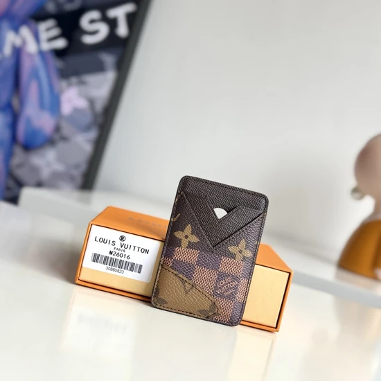 Louis Vuitton x Nigo Porte-Cartes Magnetic Card Holder Brown M26016 ルイヴィトン x ニゴー ポルト カルト マグネティック カードホルダー ブラウン