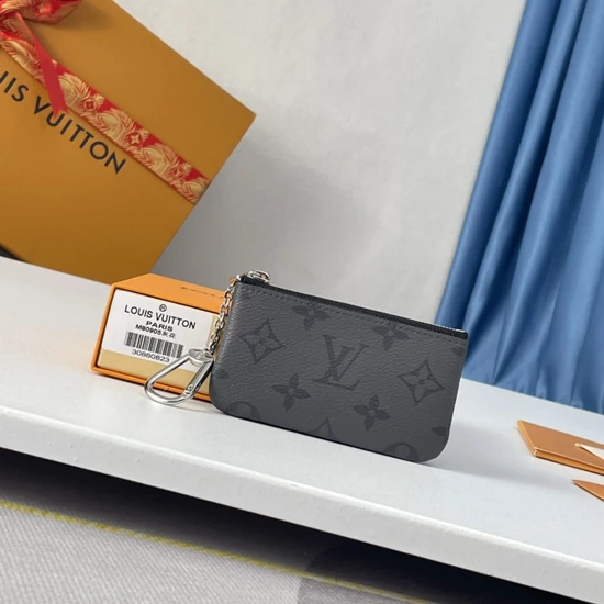Louis Vuitton Key Pouch Monogram Eclipse M80905 ルイヴィトン キーポーチ モノグラム エクリプス