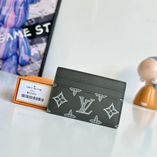Louis Vuitton Monogram Shadow Double Card Holder M12503 ルイヴィトン モノグラム シャドウ ダブル カードホルダー