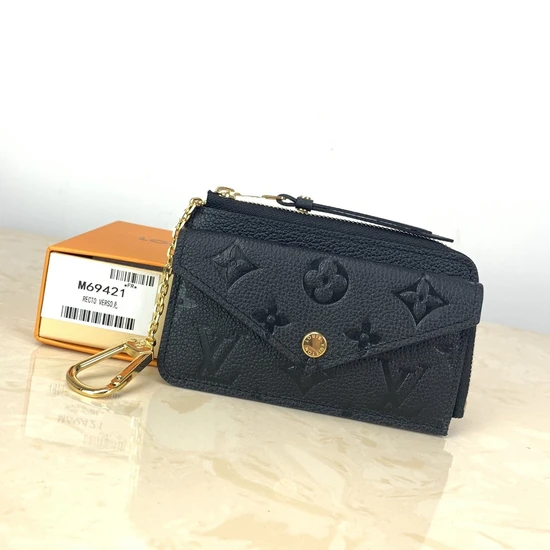 Louis Vuitton Card Holder Recto Verso Monogram Empreinte M69421 ルイヴィトン ポルト カルト レクト ヴェルソ モノグラム アンプラント