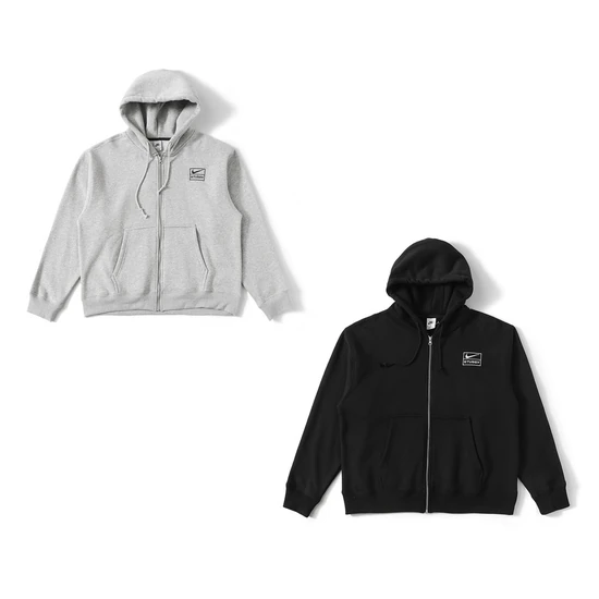 Nike x Stussy Stone Washed Fleece Zip Hoodie ナイキ x ステューシー ストーンウォッシュ フリース ジップ パーカー