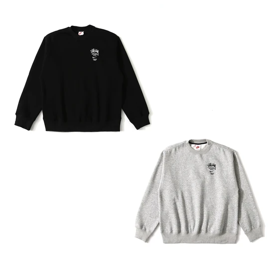 Nike x Stussy International Crewneck Sweatshirt ナイキ x ステューシー インターナショナル クルーネック スウェットシャツ