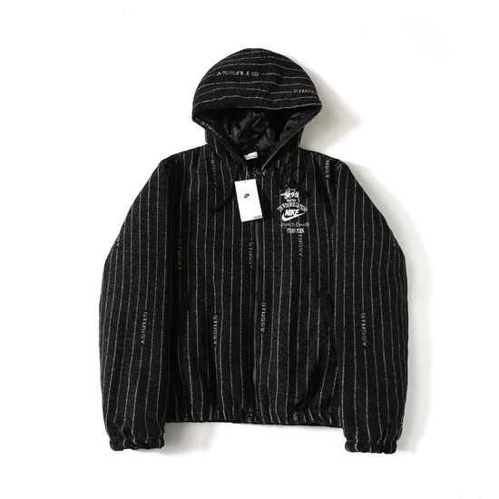 Nike x Stussy Striped Wool Jacket ナイキ x ステューシー ストライプ ウール ジャケット