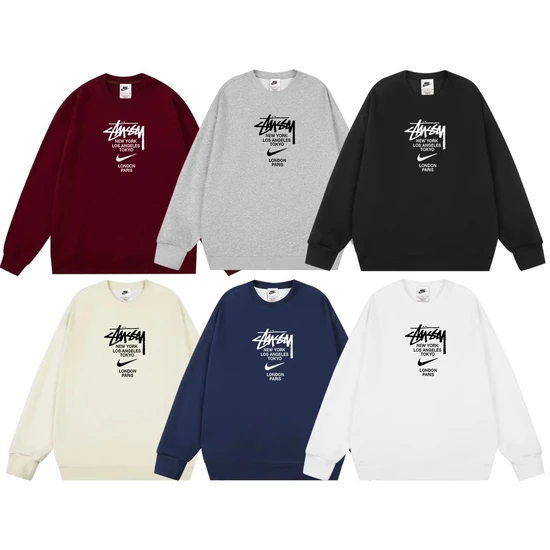 Nike x Stussy World Tour Crewneck Sweatshirt ナイキ x ステューシー ワールドツアー クルーネック スウェットシャツ