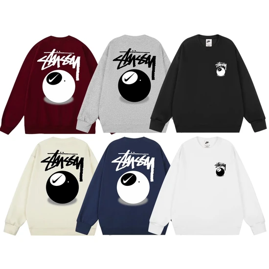 Nike x Stussy 8 Ball Crewneck ナイキ x ステューシー 8ボール クルーネック